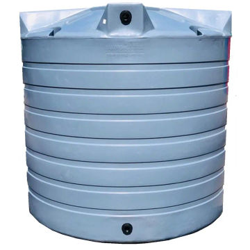 5000L Vertical Dark Grey Water Tank 5325L Max Capacity Makoro