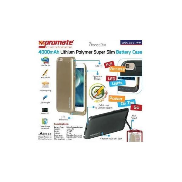 Promate aidCase-i6P 4000mAh Lithium Polymer | Leroy Merlin South Africa