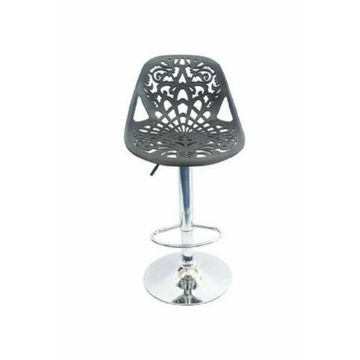 Reena Floral Barstool / Patio stools - Black