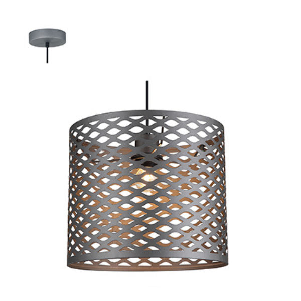 METAL Pendant 1 X E27 300MM DIA Radiant Lighting