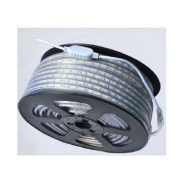 230VAC 14.4W/M 60 LED/M LED Flex Rope light Warm white IP67 10M