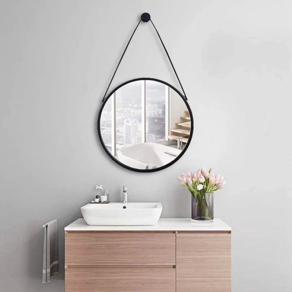Wall-Mounted Mirrors Round Decorative Mirror 40x40cm