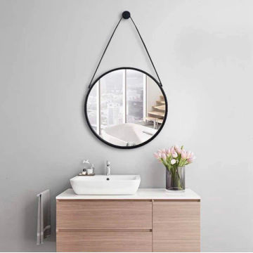 Wall-Mounted Mirrors Round Decorative Mirror 40x40cm