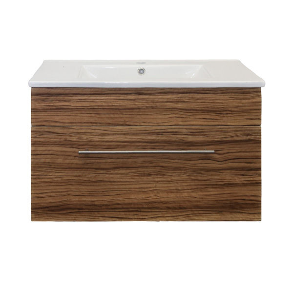 Denver Marlene 750 Wall Mount 1 Drawer - Indian Ebony