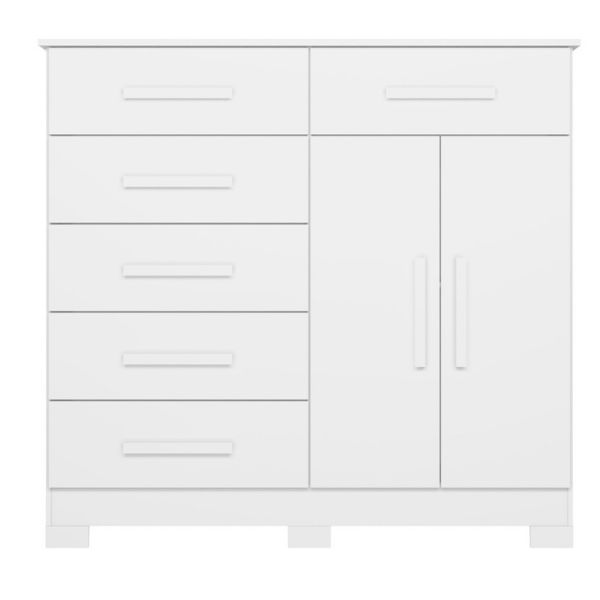 Xangai Chest Of Drawer Dresser White