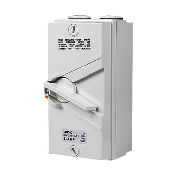 63A 3P ENCLOSED ISOLATOR IP56