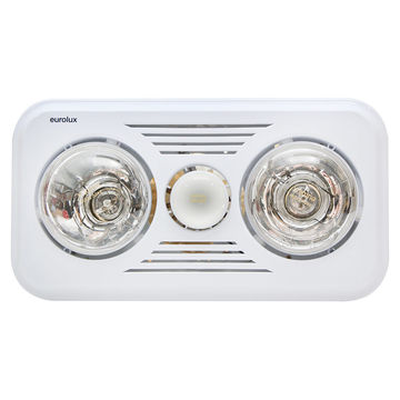 Eurolux - Bathroom - Rectangular - 3 in 1 Heater - White