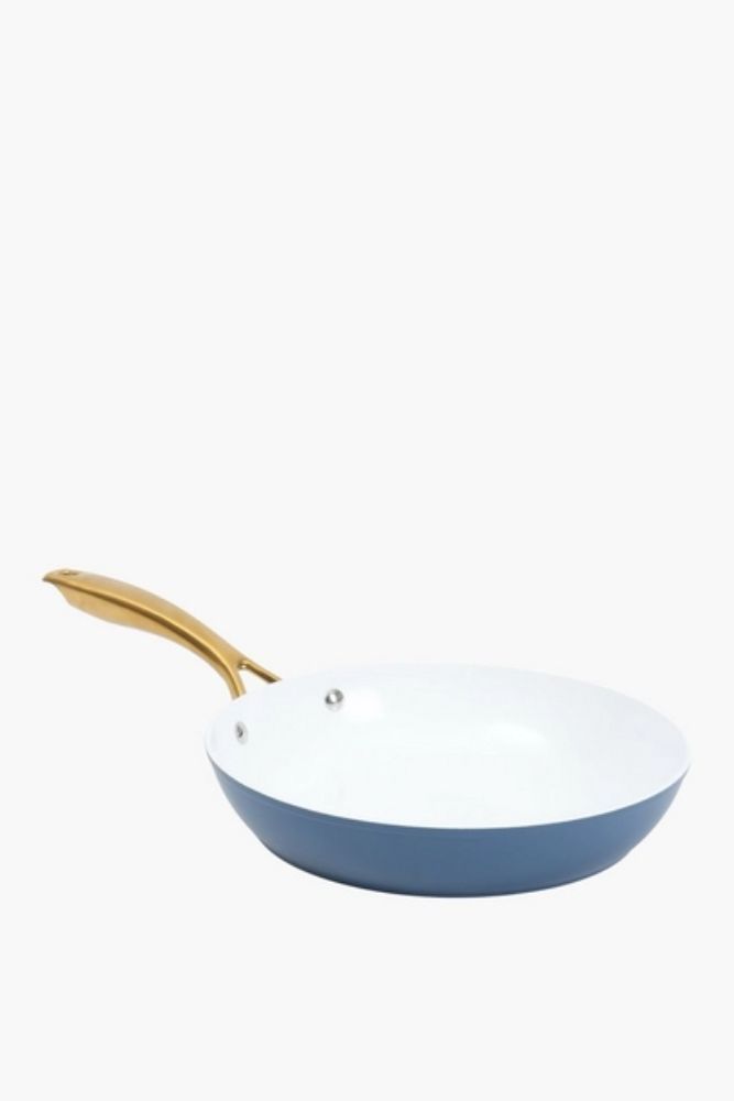 Aures 28cm Forged Aluminium Frying Pan – Durable Cream Non-Stick Style Cookware