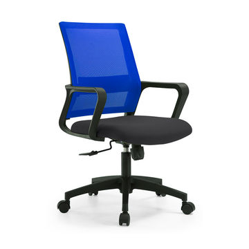 TOCC Antonio Medium Back Office Chair - Blue