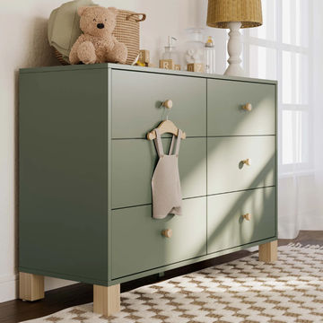 GreenLine Interiors Aquina Chest of Drawer Blue