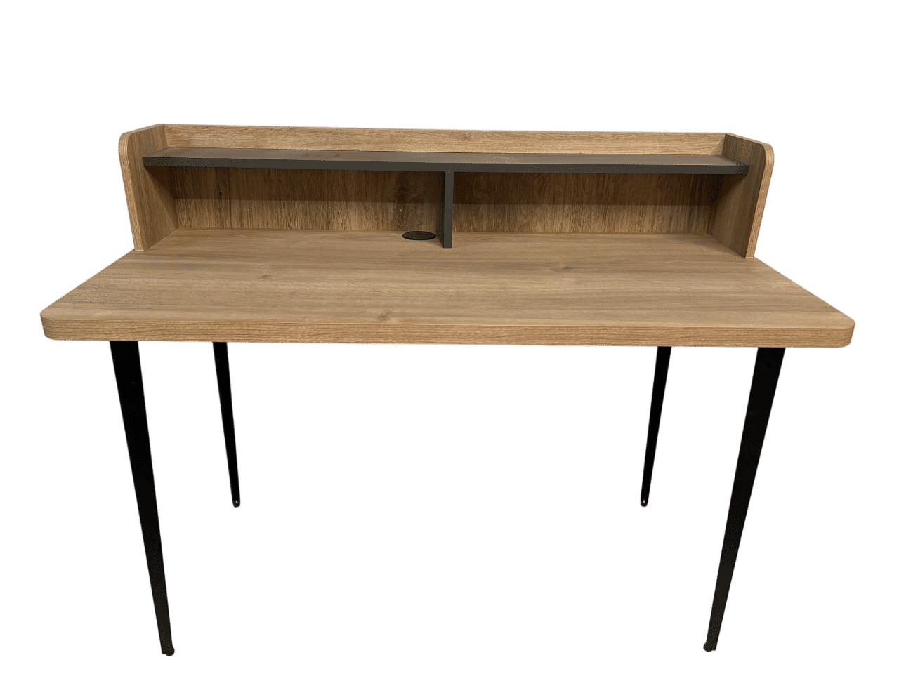 Kelly Desk Oak & Vermont Slate