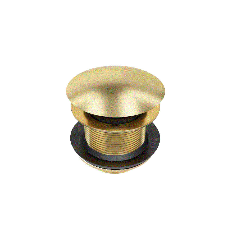 Trendy Taps Brushed Gold Bath Pop Up