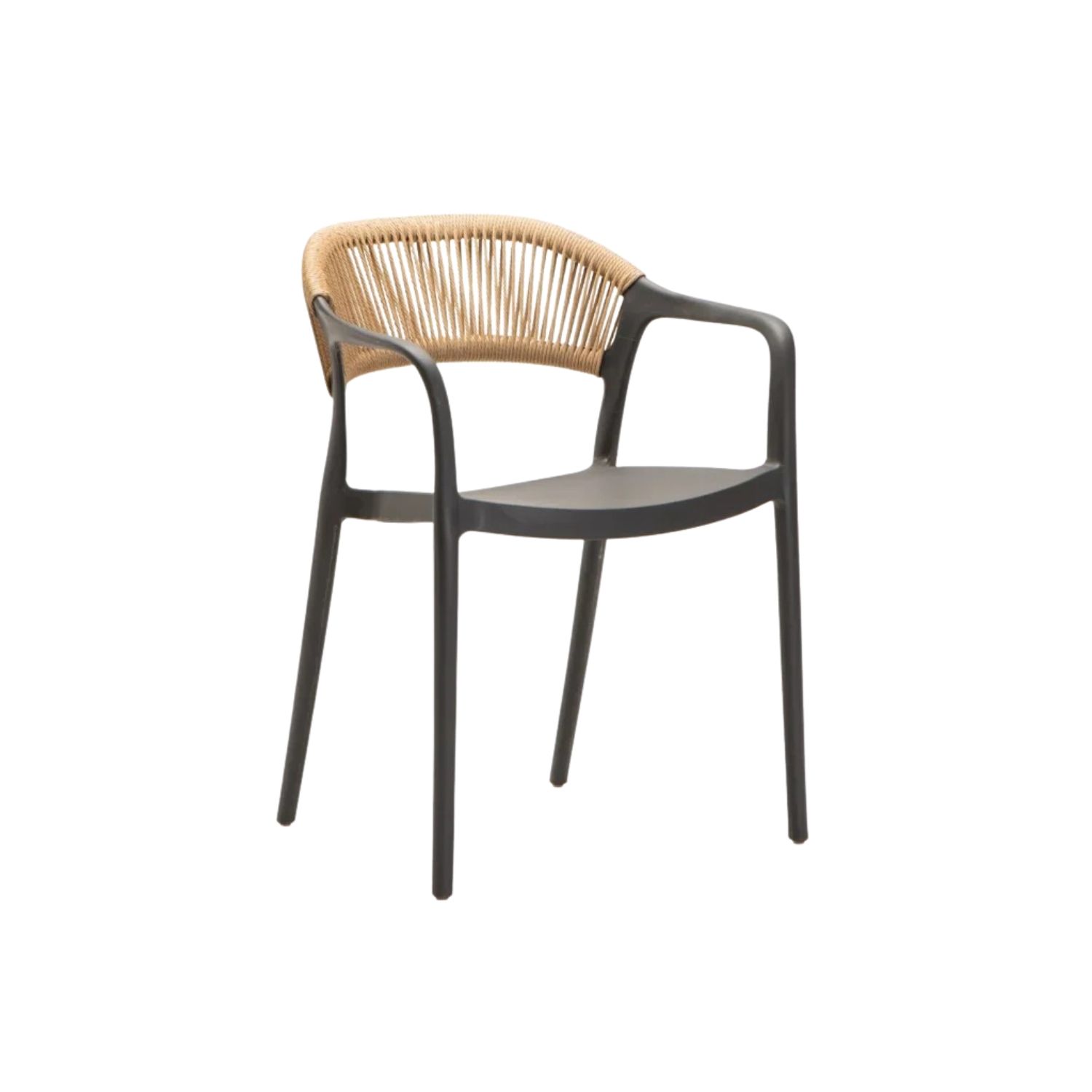 Natural Outdoor Rope Dining Chair