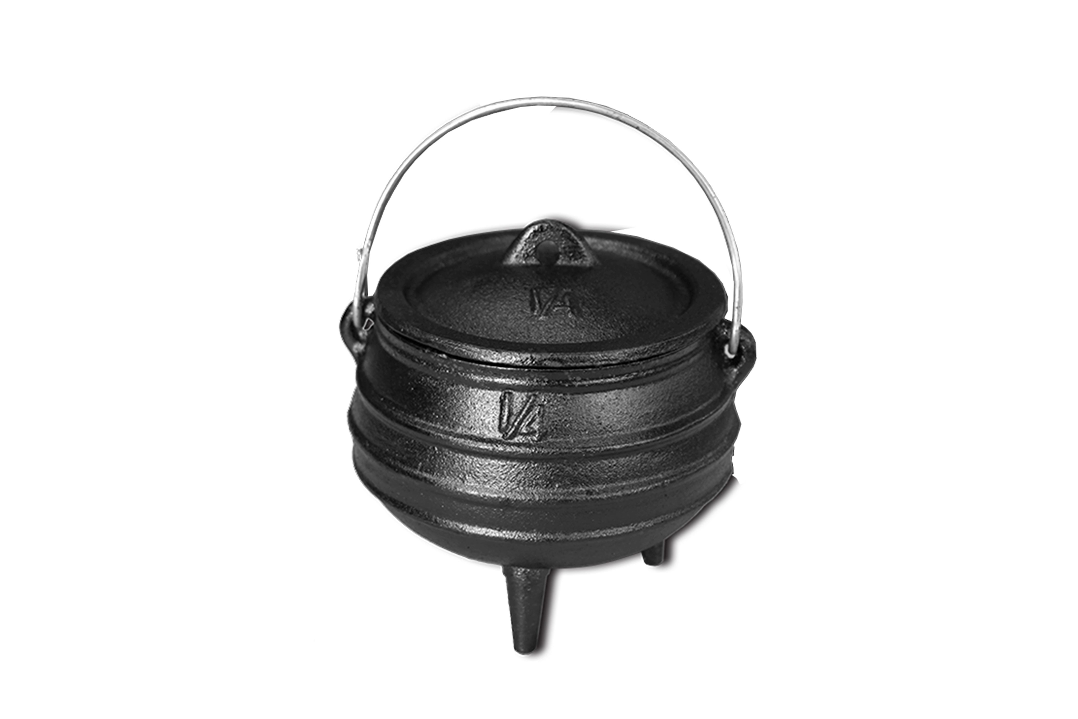AfriTrail Cast Iron Potjie Pot Size No 1/4