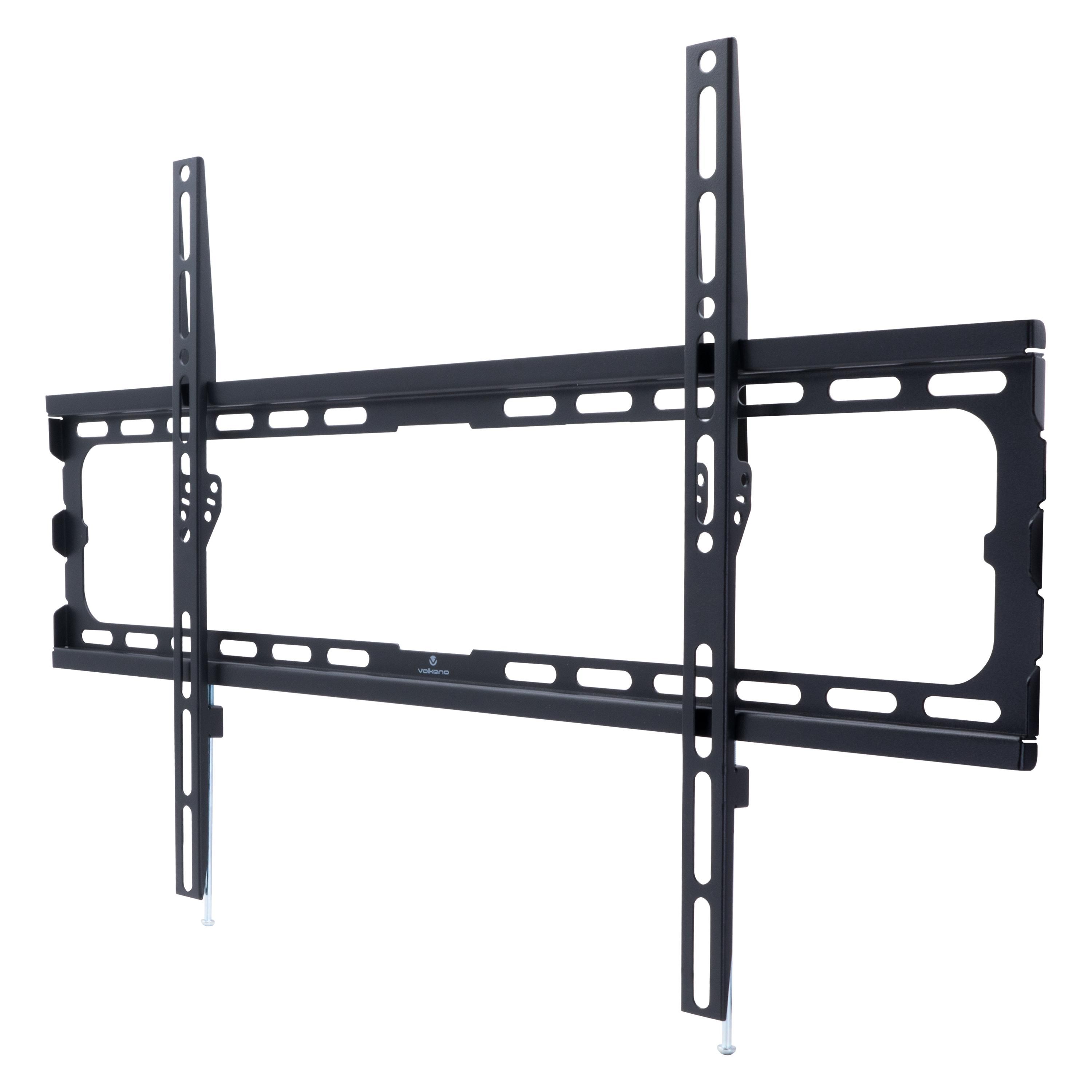 Volkano Steel series Universal Flat & Curved TV Wall Mount bundle for TVs up to 86”