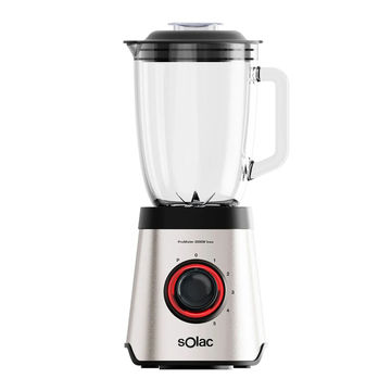 Solac Jug Blender 5 Speed Pulse With Measuring Cup Glass Stainless ...