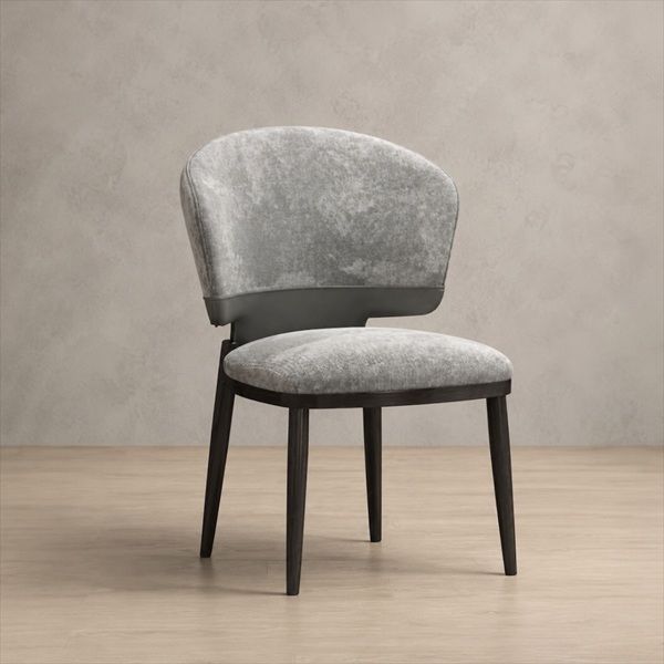 Prestige Home - Kesto Premium Fabric Chair - Light Grey