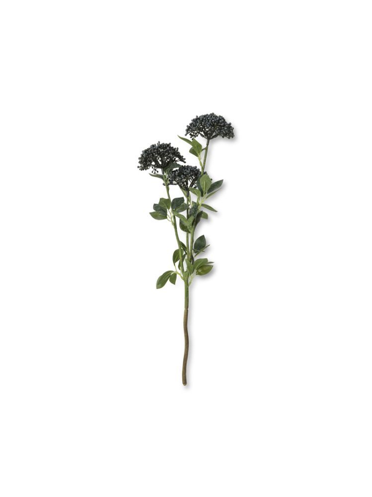 Faux Berry Stem 55cm – Artificial Botanical Decorative Stem