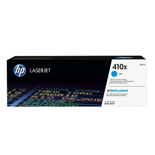 Hp # 410X Cyan Laserjet M452 Mfp M477 Cartridge.