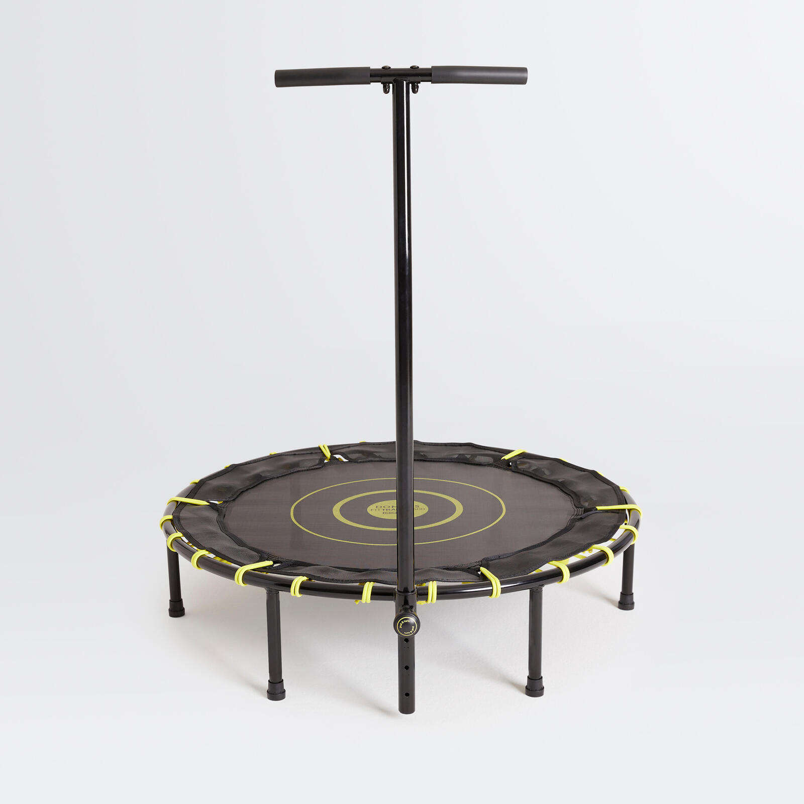 Fitness trampoline fit trampo 500 with front bar