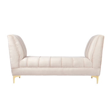 Luxe Bedroom Non-Storage Ottoman