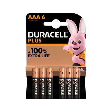 Duracell - Batteries Plus Aaa 6 Pack