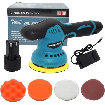 12V Electric Car Polisher Machine With Polishing Pad Kit