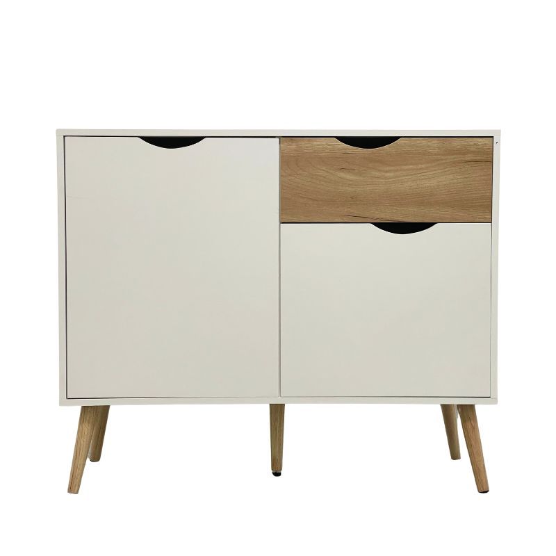 Bragg Vigan Sideboard Storage Cabinet, White