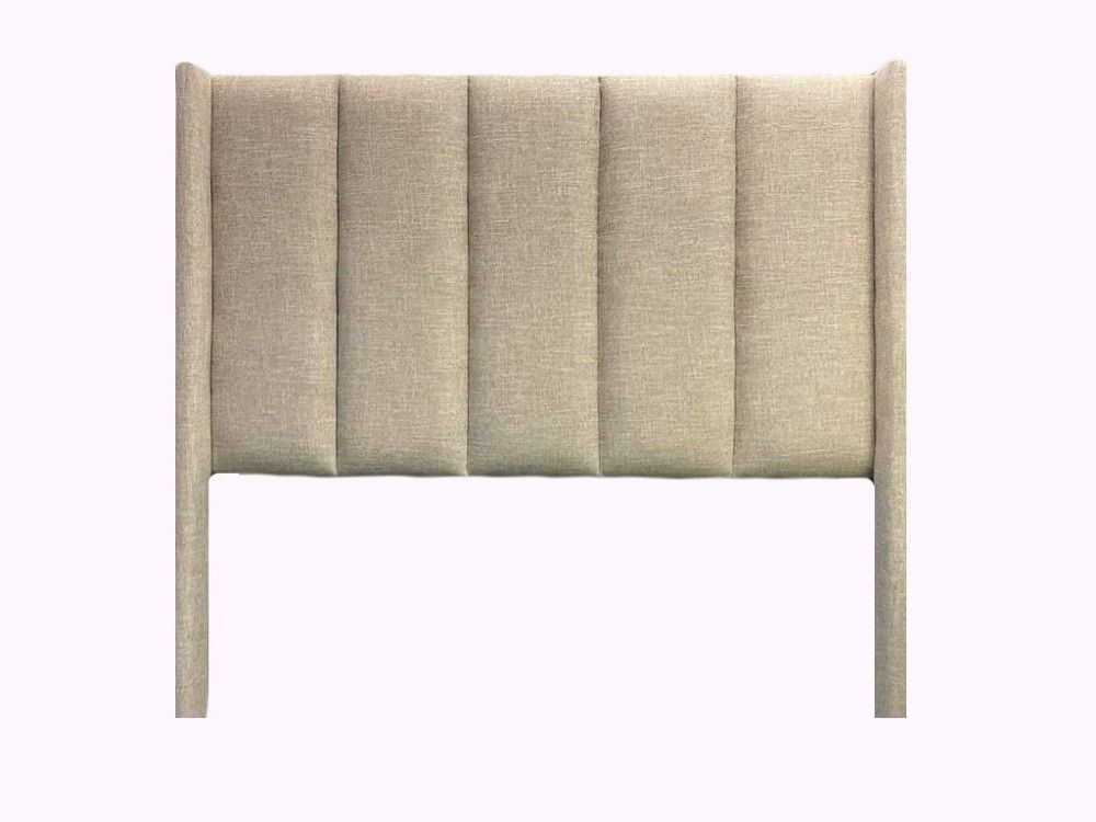 Ava Headboard - Beige Fabric - Double