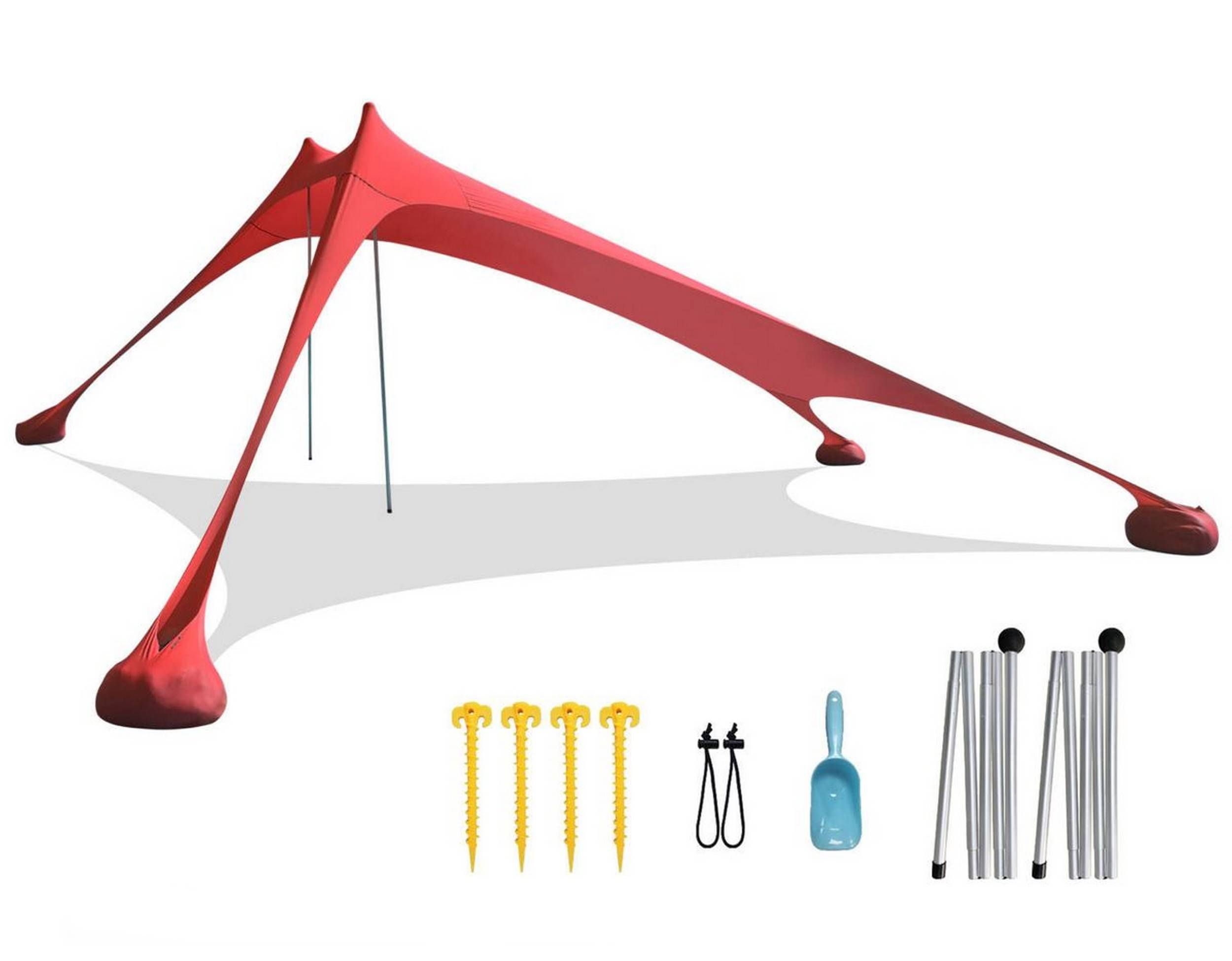 Beach Tent Gazebo - Red