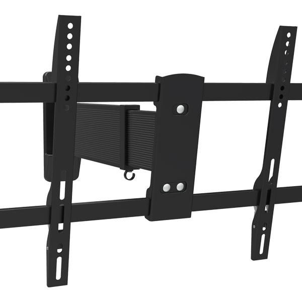 Bracket - Aluminium Slim Sliding Full-Motion Curved & Flat Panel Tv Wall Mount - For Most 37