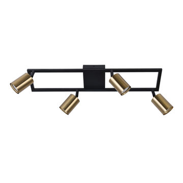 Satin Brass Spotlight   Lamp