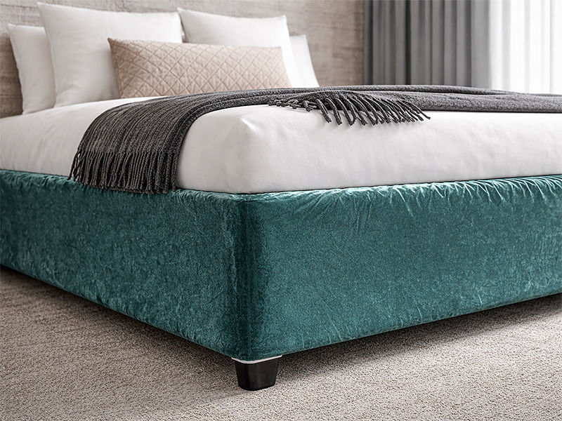 Hotel Collection Luxury Velvet - Faux Suede - Base Wrap - Hunter Green - Three Quarter XL - 01 Piece Pack