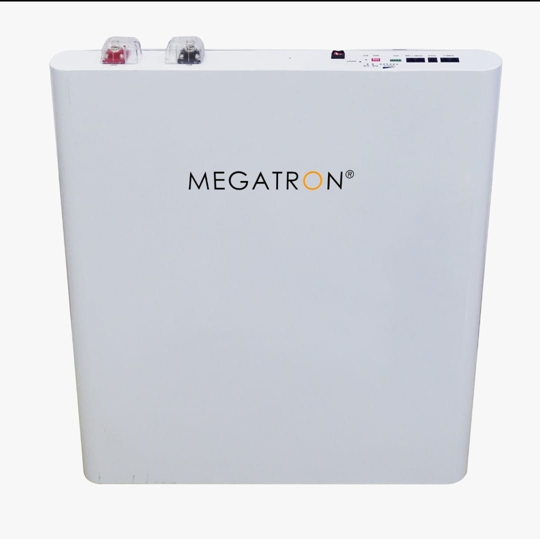 Megatron Powerwall 1 - 51.2v 100ah 5.1kwh Lithium Ion Battery for Home and RV Power Storage