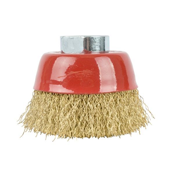 Tork Craft - Wire Cup Brush Crimped 60mmxm14 Bulk - 3 Pack