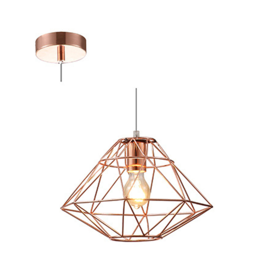 Pendant light 230V - Diamond 220mm Radiant Lighting