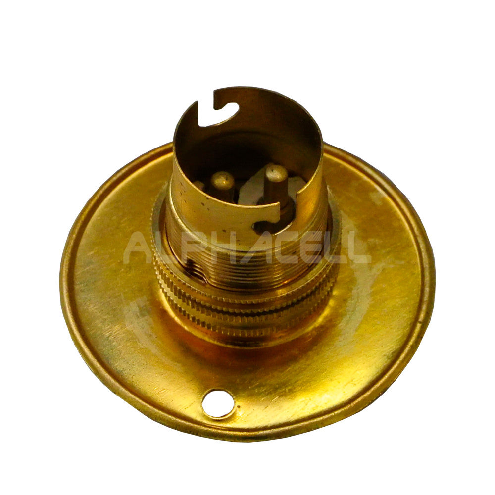 LAMPHOLDER B22 BATTEN BRONZE/BRASS