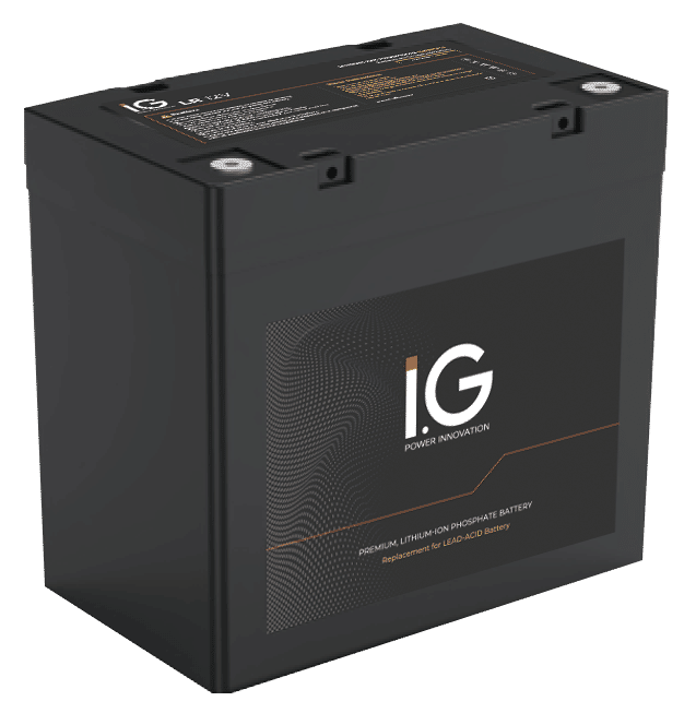 iG LR12V 50A Battery