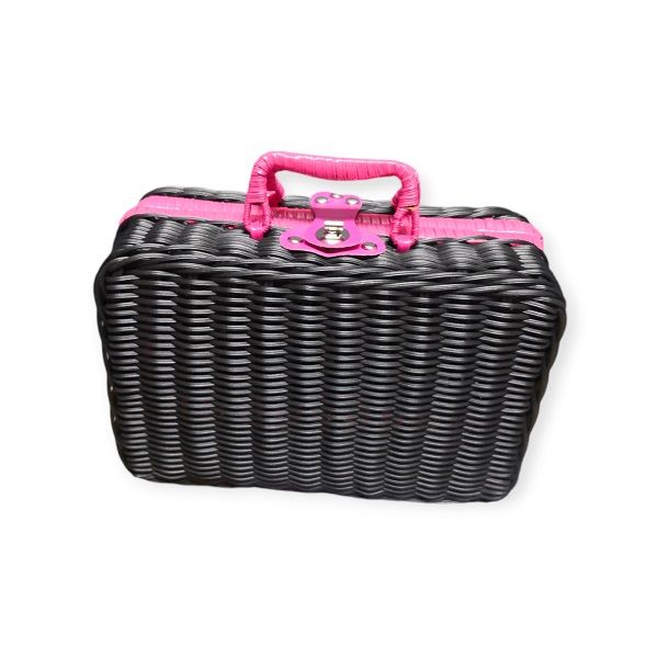 Rectangle Rattan Picnic Suitcase - JG20375349