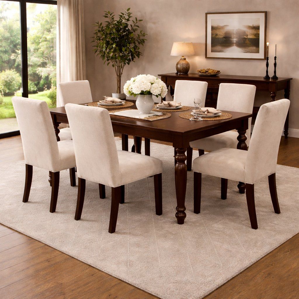 EFURN- Savannah 7-Piece Dining Set