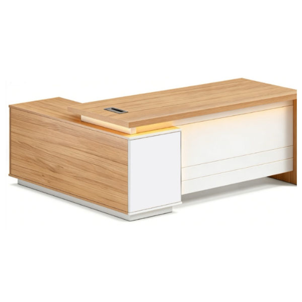 Aurex Executive Office Desk Nature Medium