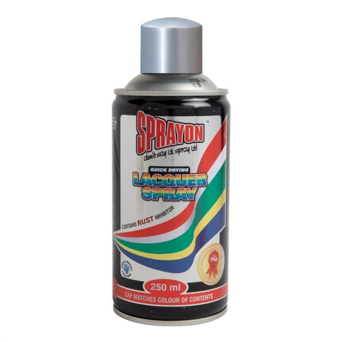 Sprayon - Paint - Silver Metallic - 250ml - Bulk Pack of 4