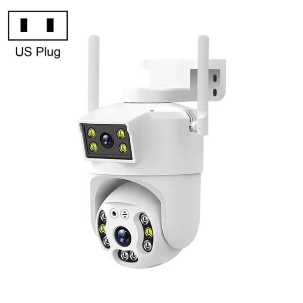 WiFi Dual Lens 6MP Camera Motion Detection