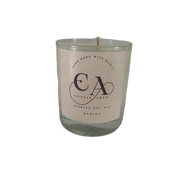 Soy Wax Candle: Merlot