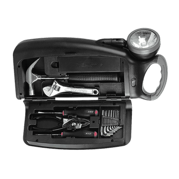 13Pcs Tool Kit With Spotlight And  Blinking Light