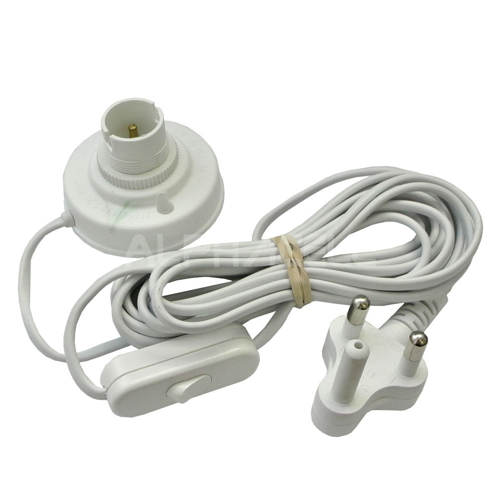 Light up kit - 5m cable(0.5mm) + switch + B22 base