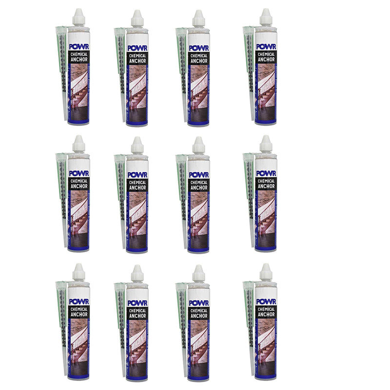 Powr Chemical Anchor Fixer 300ml ( 12 Pack )