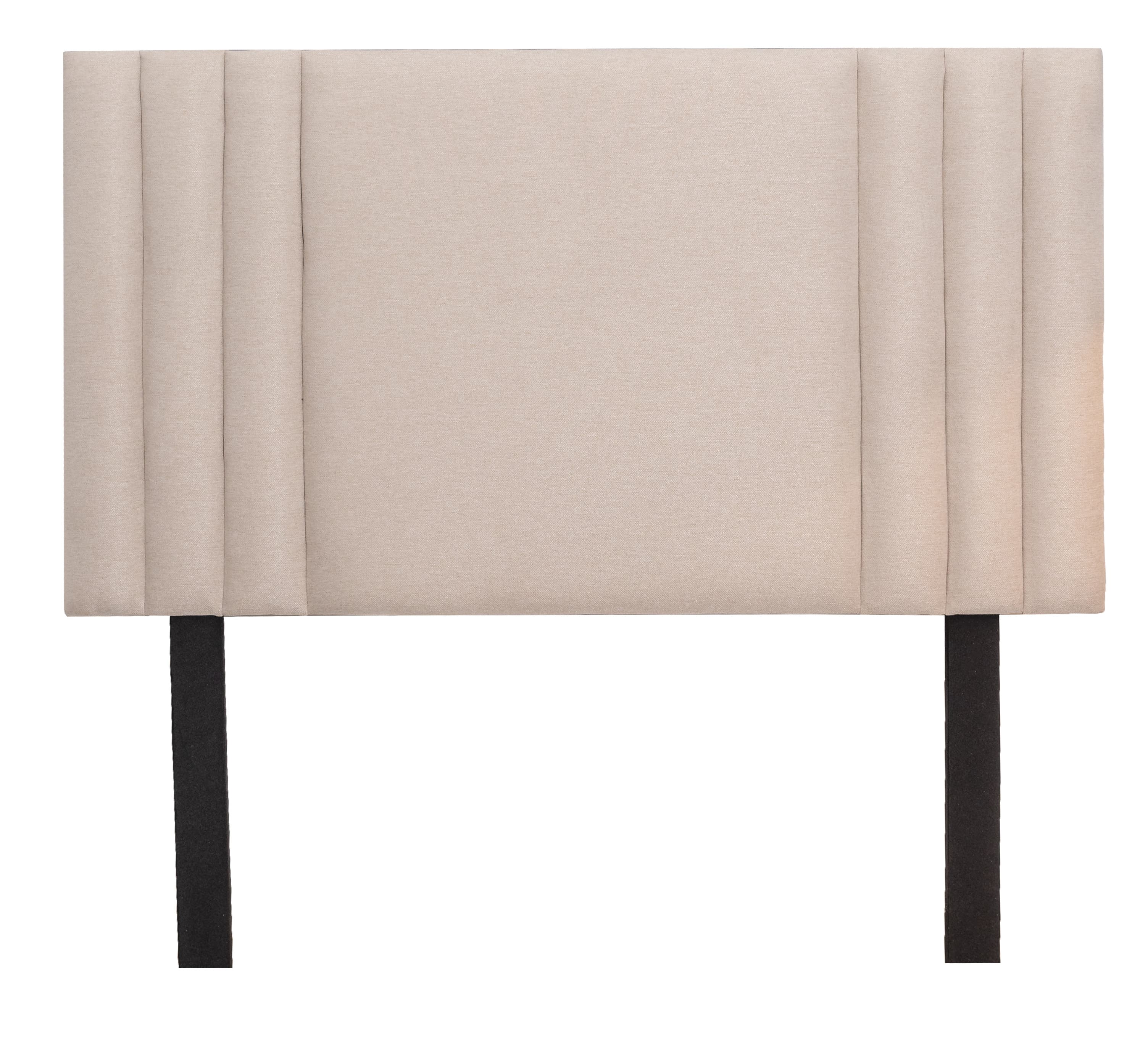 Emma Headboard - Beige Fabric - Queen