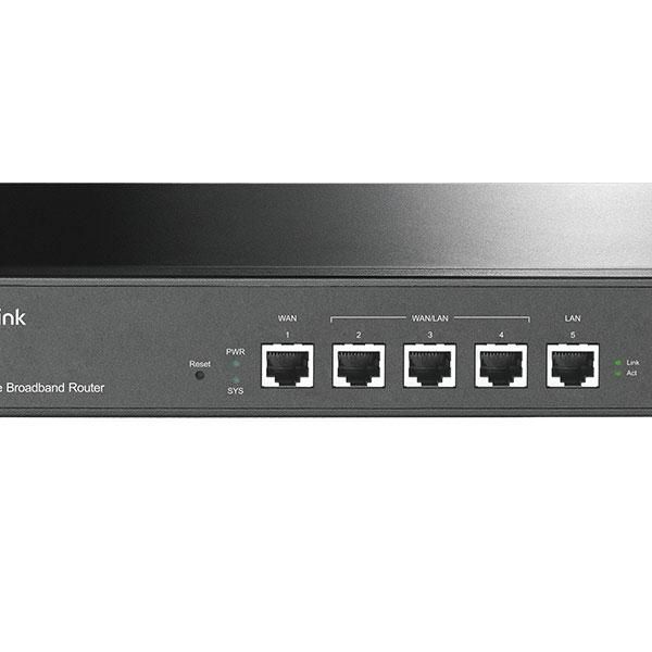 Tp-Link 5-Port Multi Wan Router With Load Balance (Tl-R480T+)