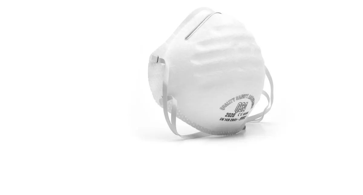 Dust Masks, FFP2, SABS Approved, 5 Pieces (4 pack) BY WOODLY
